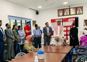 UAE Exchange hosts a grand Iftar at Muharraq Old Age Home
