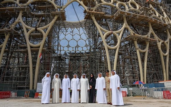 Expo 2020 completes steel structure for Al Wasl Dome