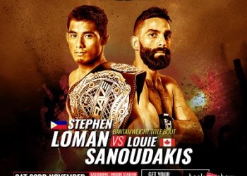 Stephen Loman to defend world title against Sanoudakis at BRAVE CF 30