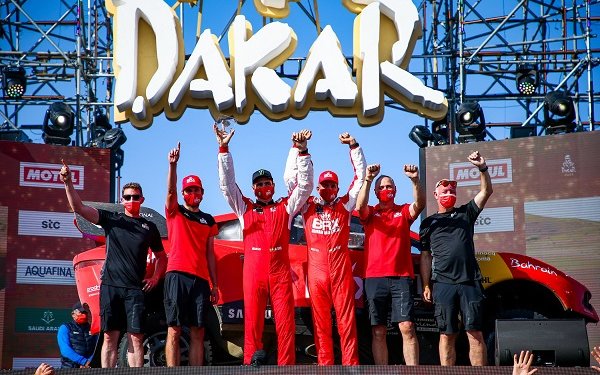 Roma clinches 5th place for Bahrain Xtreme maiden Dakar Rally stage 12