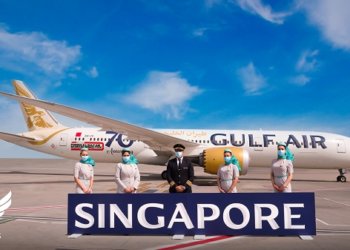 Gulf Air starts flights to Singapore