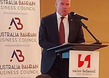 Mark Donovan, the newly appointed Australian Ambassador Extraordinary and Plenipotentiary of Australia to Bahrain