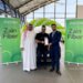 Zain Bahrain hands over a brand-new Audi A3 car to first winner