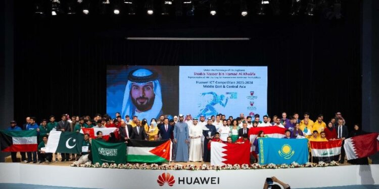 Team Pakistan scoops a grand prize at the regional Huawei ICT Competition