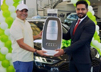 Zain Bahrain announces the first winner of Audi A3 car