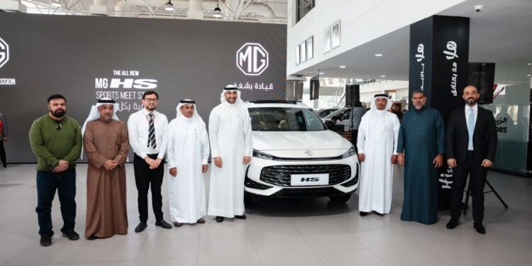 Zayani Motors unveils all-the-new sporty MG HS model