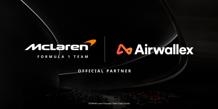 Airwallex-McLaren celebrates victory at the Formula 1 Gulf Air Bahrain Grand Prix