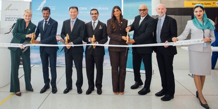 Gulf Air celebrates the relaunch of direct flights to New York