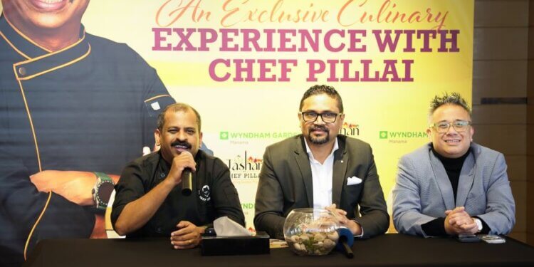 Chef Pillai shares his culinary expertise with media