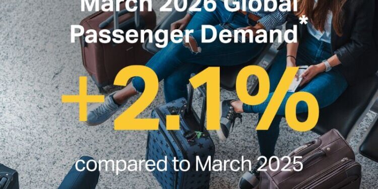 Middle East passenger traffic demand down 60.8per cent