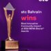 stc Bahrain wins the “most innovative community impact” award