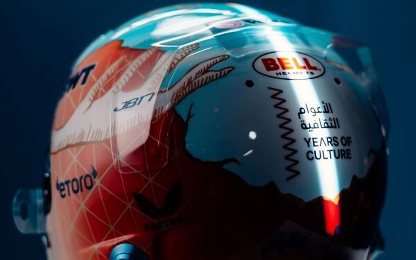 Qatari artist Ghada Al Suwaidi designs Pierre Gasly’s Helmet for Formula 1 Canadian Grand Prix