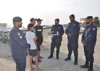 Coast Guard organises awareness campaign at Malkiya Beach