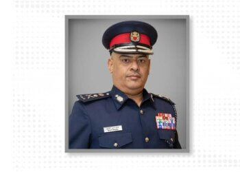 The Chief of Police, Lt-General Tariq Al Hassan