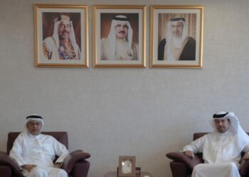 Customs President receives the Chairman of the Bahrain Flour Mills Company