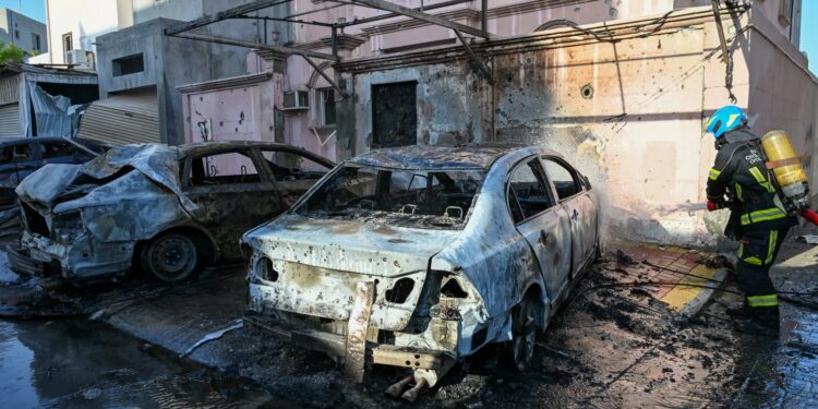 Iranian aggression targets residential areas, a child injured, vehicles caught fire & houses damaged