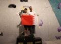 Bahrain’s Muath Janahi shines at the Dyno Boulder Jam 2026