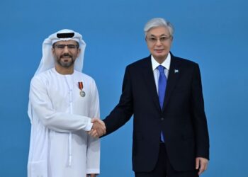 Kazakhstan President presents the Order of Friendship to AD Ports MD