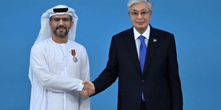 Kazakhstan President presents the Order of Friendship to AD Ports MD
