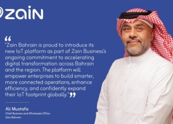 Zain Bahrain becomes the first to launch an advanced IoT platform