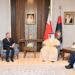 HE Interior Minister receives IISS Executive Director