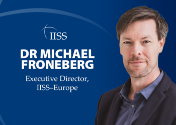 IISS appoints of Dr Michael Froneberg as its new Executive Director of IISS Europe